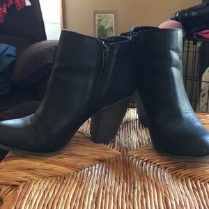 Fergalicious black booties